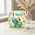 1st Birthday Card, Cute Elephant and Puffin First Birthday Card