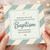 Baptism Card from Grandma and Granddad - Wishing You Love and Blessings - Cross Design - Christening Congratulations Card for Grandchild