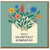 With Heartfelt Sympathy Card - Floral Envelope Illustration - Condolence Greeting Card to Offer Comfort and Support
