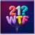 21st Birthday Card, Funny WTF Balloon Design