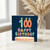 100th Birthday Card, Happy Birthday Cake Candle Design