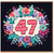 47th Birthday Card, Floral Birthday Card for 47 Year Old