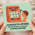 Funny Rude New Baby Card for New Parents - Sh*t Got Real - Congratulations on Creating a Poonami Making Machine - Baby Arrival Card