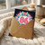 86th Birthday Card, Floral Number 86 Design