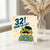 32nd Birthday Card, Funny Ooh La La Frog Card