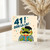41st Birthday Card, Funny Ooh La La Frog Birthday Card