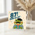 87th Birthday Card, Funny Ooh La La Frog Card
