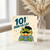 101st Birthday Card, 101 Ooh La La Funny Frog Birthday Card