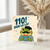 110th Birthday Card, Funny Frog Ooh La La Celebration Card