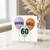 60th Birthday Card, Funny Rude Balloon Design