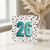26th Birthday Card, Teal Number 26 Birthday Card