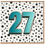 27th Birthday Card