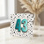 43rd Birthday Card, Bold Teal Number 43 Card