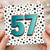 57th Birthday Card, Bold 57 Number Card