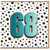 68th Birthday Card, Dalmatian Spot Number 68 Design