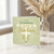 Grandson Baptism Card - Lovely Grandson On Your Baptism Day - Cross and Doves Christian Christening Greeting Card with Envelope