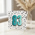 83rd Birthday Card, Teal Number 83 Card with Polka Dot Design