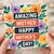 Amazing Mother Happy Mother’s Day Card - Floral Colourful Flowers Design - Heartfelt Greeting for Mother Mum - Botanical Pattern