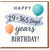 Funny 30th Birthday Card - Happy 29 + 365 Days - Balloons Design - Milestone Age 30 Card for Him or Her, Friend, Wife, Husband