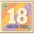 18th Birthday Card, Fabulous Years Retro Celebration Card
