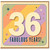 36th Birthday Card, Fabulous Years Retro Birthday Card