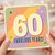 60th Birthday Card, Fabulous Years Retro Style Card