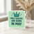 Only Queens Are Born in May Birthday Card for Her - Funny Crown Design, May Birthday Greeting for Mum, Sister, Daughter or Friend