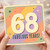 68th Birthday Card, Fabulous Years