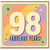 98th Birthday Card, Fabulous 98 Years Card