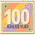 100th Birthday Card, Fabulous Years