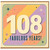 108th Birthday Card, Fabulous Years Card