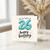 26th Birthday Card, Happy Birthday Balloon Design
