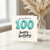 100th Birthday Card, Happy Birthday Card for 100 Year Old