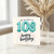 108th Birthday Card