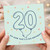 20th Birthday Card, Oh Now That’s A Big Birthday Card