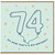 74th Birthday Card, Oh Now That's A Big Birthday Card