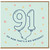 91st Birthday Card, Oh Now That's a Big Birthday Card