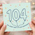 104th Birthday Card