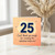 25th Birthday Card, Funny Milestone Thank You Card