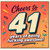 41st Birthday Card, Cheers to 41 Years of Being Fucking Awesome Card