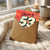 53rd Birthday Card, Cheers to 53 Years of Being Awesome Funny Card