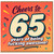 65th Birthday Card, Cheers to 65 Years of Being Fucking Awesome