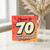 70th Birthday Card, Cheers to 70 Years of Being Awesome