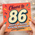 86th Birthday Card, Cheers to 86 Years of Being Fucking Awesome Card