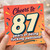 87th Birthday Card, Cheers to 87 Years of Being Awesome