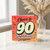 90th Birthday Card, - Cheers to 90 Years of Being Fucking Awesome