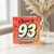 93rd Birthday Card, Cheers to 93 Years of Being Awesome Card