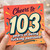 103rd Birthday Card, 103 Years of Being Fucking Awesome Card