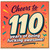 110th Birthday Card, Cheers to 110 Years of Being Fucking Awesome Card
