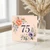 75th Birthday Card, Floral Wreath Design